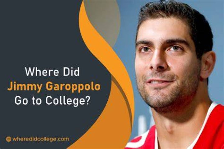 Where did Jimmy Garoppolo go to college and high school?