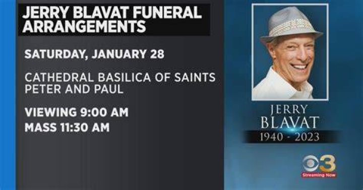 Where will Jerry Blavat be buried? Burial site and Find a Grave details