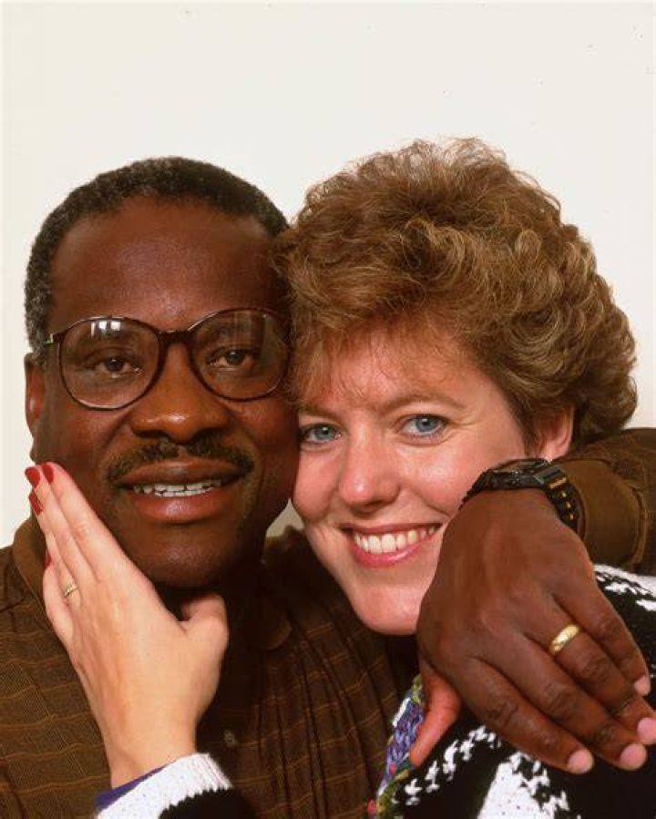 Who is Clarence Thomas' second wife Virginia Thomas?