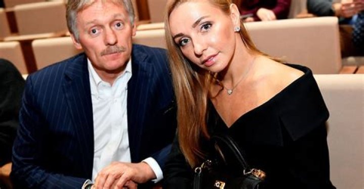 Who is Dmitry Peskov first wife and cause of divorce?