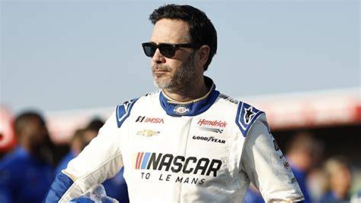 Who is Nascar driver Jimmie Johnson’s wife?