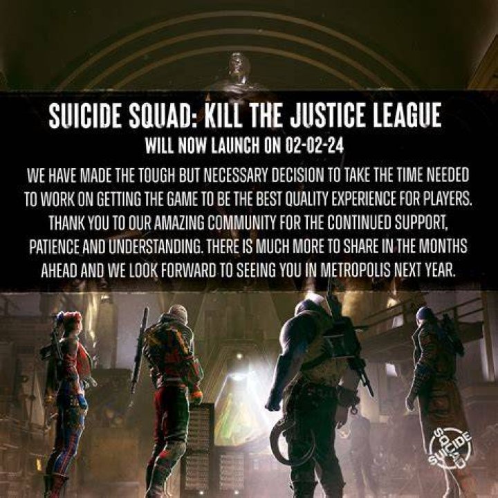 Why was ‘Suicide Squad: Kill the Justice League’ delayed?