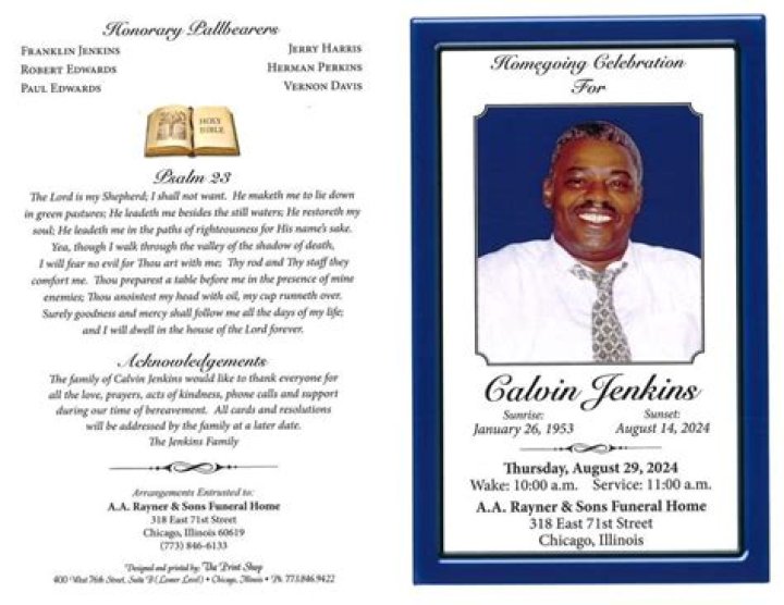 William Dodson of Macon, GA, Obituary, Visitation, and Funeral Arrangements