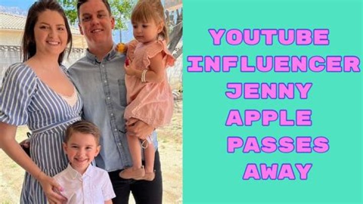 Youtuber Jenny Apple Death, Jenny Apple Passes Away