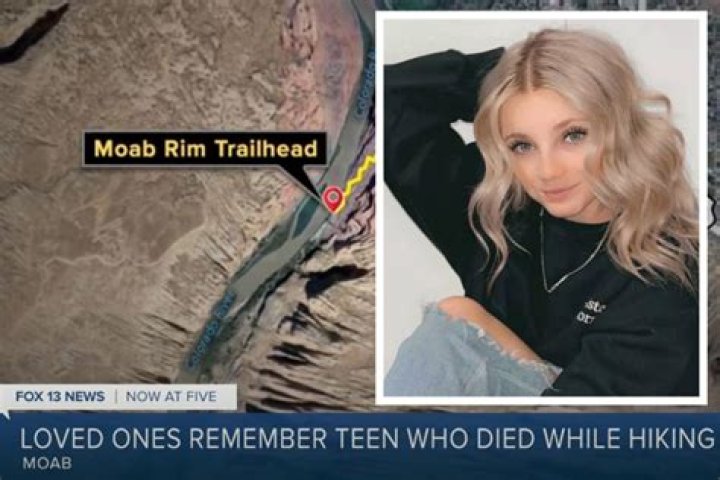 Zoe Afton Mckinney Fell 30 Feet To Her Death, Utah Teen Hiker
